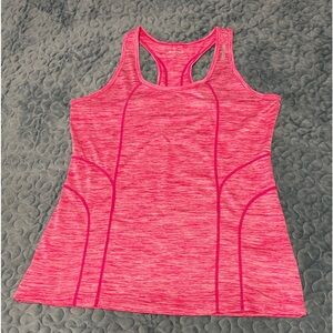 Reebok Athletic Tank Top Sz S Pink 100% Polyester